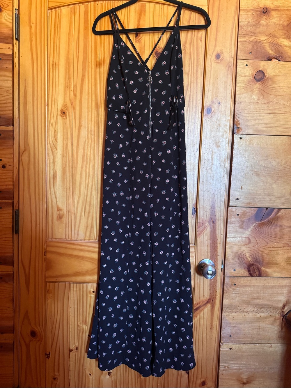 Free People Ditsy Jumpsuit Coquette Girl Summer Beach Pool Date Cruise